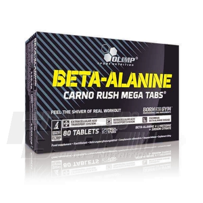 Olimp Beta-Alanine Carno Rush Mega Tabs 80 Tabletten (142g)