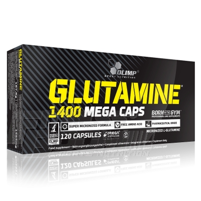 Olimp L-Glutamine Mega Caps 1400 120 Kapseln (187,8g)