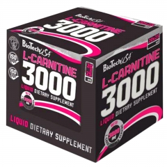 BioTech USA L-Carnitine 3000mg 20x25ml (500ml)